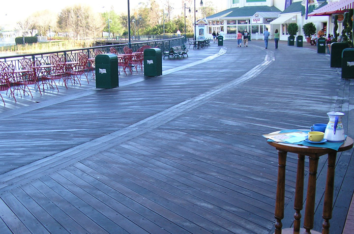 disney boardwalk ipe decking
